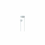 Sony WI-C100 In-ear Bluetooth Handsfree Ακουστικά με Αντοχή στον Ιδρώτα Λευκά