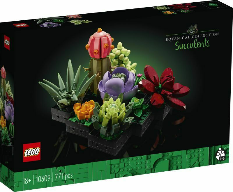 LEGO Creator Succulents για 18 ετών Ετών 771τμχ Κωδικός 10309