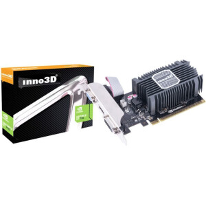Inno 3D GeForce GT 730 2GB GDDR3 DDR3 LP Κάρτα Γραφικών Κωδικός N730-1SDV-E3BX