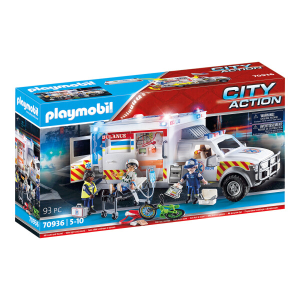 Playmobil City Action Όχημα Πρώτων Βοηθειών για 5-10 ετών