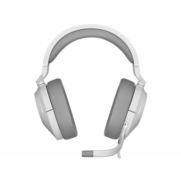 Corsair HS55 Surround Over Ear Gaming Headset με σύνδεση 3.5mm Λευκό