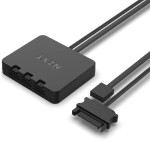 NZXT F120 RGB Case Fan με Σύνδεση 4-Pin PWM 3τμχ Λευκό