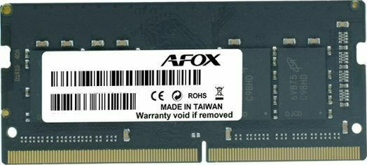 Afox DDR4 με Module 1x16GB και Ταχύτητα 3200 για Laptop Κωδικός AFSD416PS1P