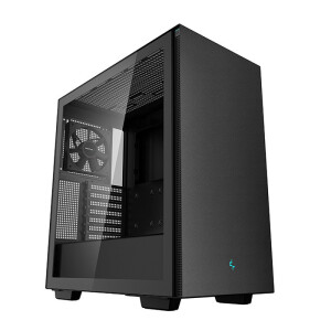 Deepcool CH510 Gaming Midi Tower Κουτί Υπολογιστή με Πλαϊνό Παράθυρο Μαύρο