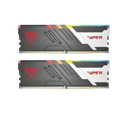 Patriot Viper Venom RGB DDR5 32GB RAM με 2x16GB Modules και Ταχύτητα 6200 για Desktop Κωδικός PVVR532G600C36K