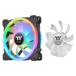 Thermaltake Swafan Case Fan 140mm με RGB Φωτισμό και Σύνδεση 9-Pin 3τμχ Blavk