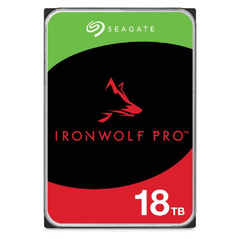 Seagate IronWolf Pro 18TB HDD Σκληρός Δίσκος 3.5 SATA III 7200rpm με 256MB Cache για NAS Κωδικός ST18000NT001