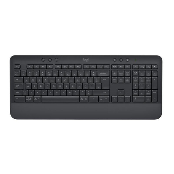 Logitech Signature K650 Ασύρματο Bluetooth Πληκτρολόγιο Αγγλικό US Graphite