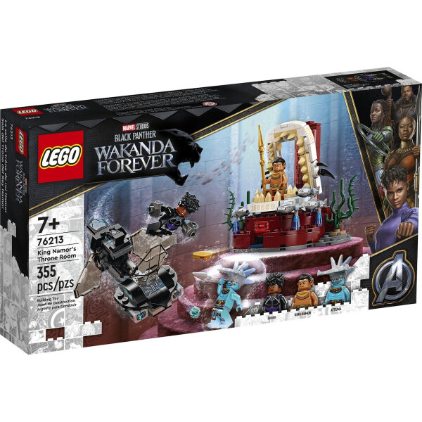LEGO Marvel King Namors Throne Room για 7 ετών Ετών Κωδικός 76213