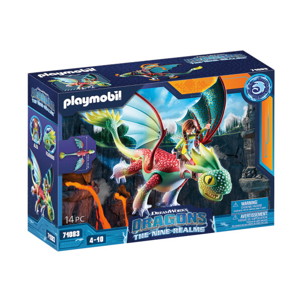 Playmobil Dragons The Nine Realms - Feathers και Alex για 4-10 ετών