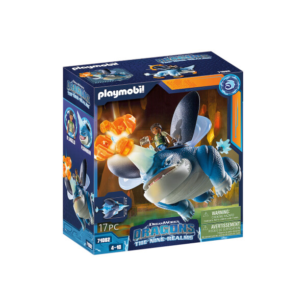 Playmobil Dragons The Nine Realms - Plowhorn DAngelo για 4-10 ετών