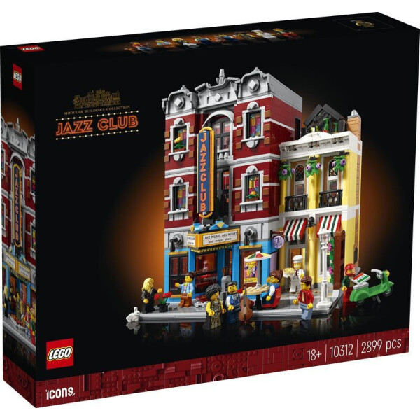 LEGO Icons Jazz Club για 18 ετών Ετών 2899τμχ Κωδικός 10312