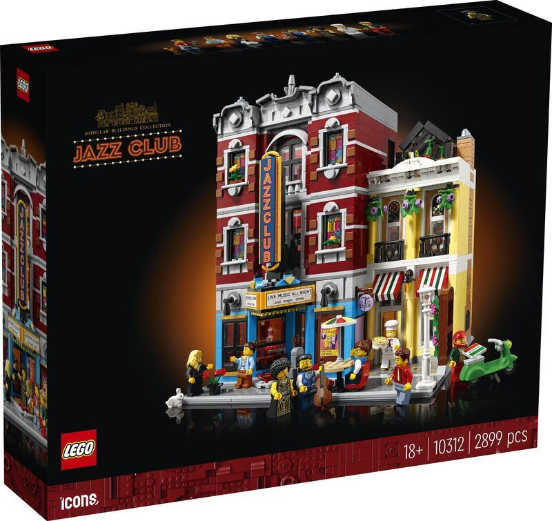 LEGO Icons Jazz Club για 18 ετών Ετών 2899τμχ Κωδικός 10312