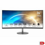 MSI MP341CQ VA Curved Gaming Monitor 34 QHD 3440x1440 με Χρόνο Απόκρισης 4ms GTG