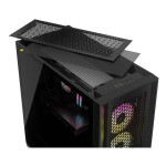Corsair 5000D RGB Airflow Gaming Midi Tower Κουτί Υπολογιστή με Πλαϊνό Παράθυρο Μαύρο