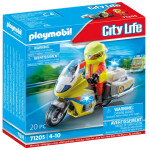 Playmobil City Life Διασώστης με Μοτοσικλέτα για 4-10 ετών