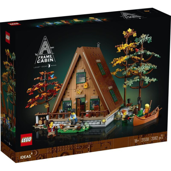 LEGO Ideas A Frame Cabin για 18 ετών Ετών Κωδικός 21338