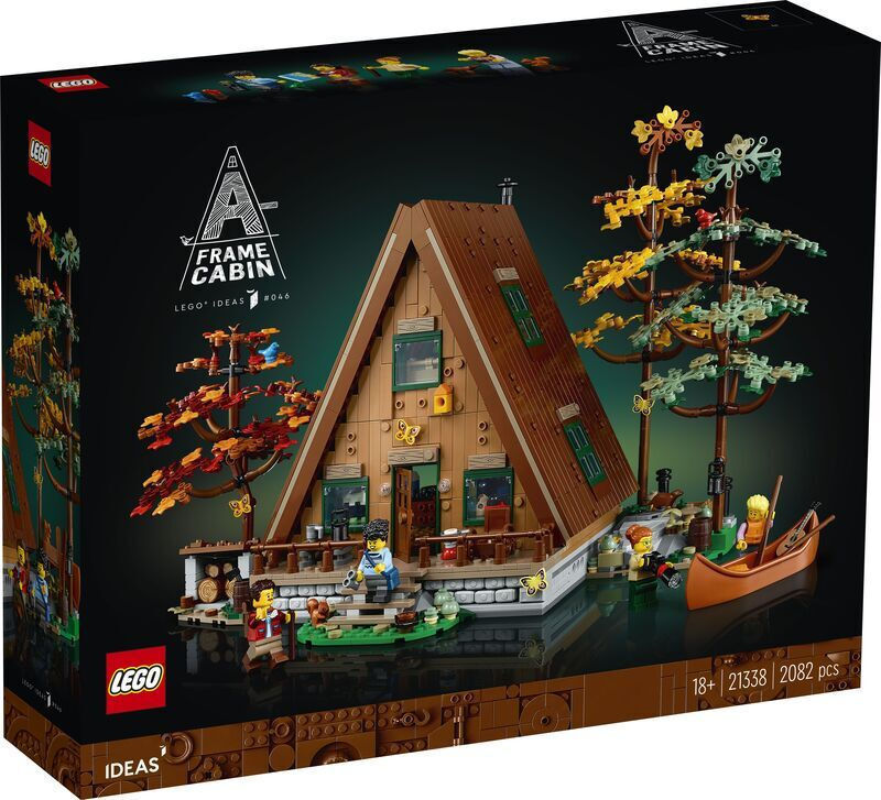 LEGO Ideas A Frame Cabin για 18 ετών Ετών Κωδικός 21338