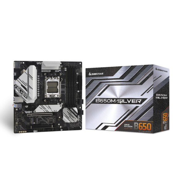 Biostar B650M-Silver Ver. 5.x Motherboard Micro ATX με AMD AM5 Socket