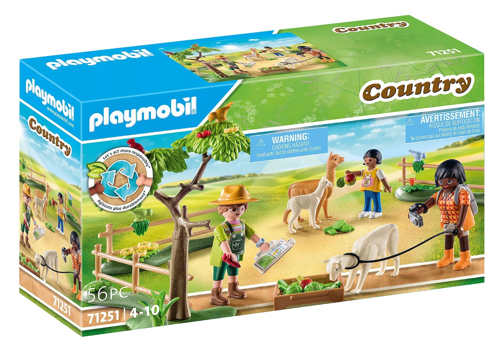 Playmobil Country Βόλτα στην Εξοχή Αλπακά για 4-10 ετών