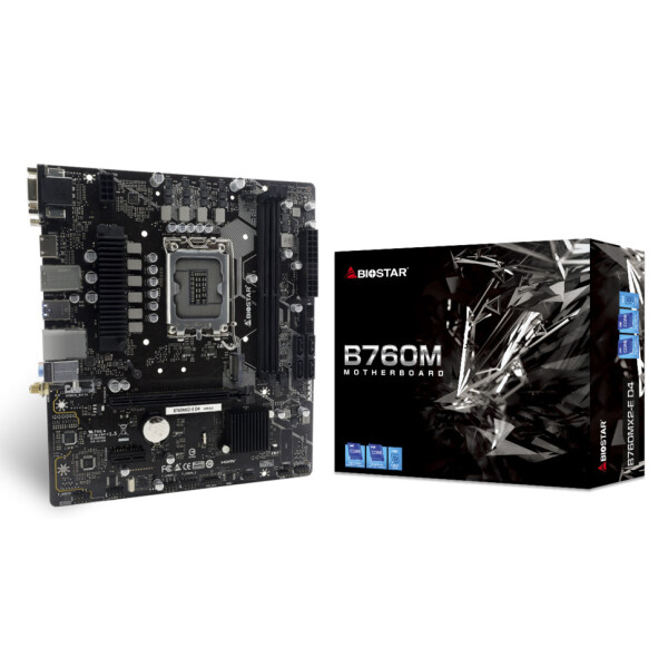 Biostar B760MX2-E D4 rev. 6.0 Motherboard Micro ATX με Intel 1700 Socket B760MX2-ED4