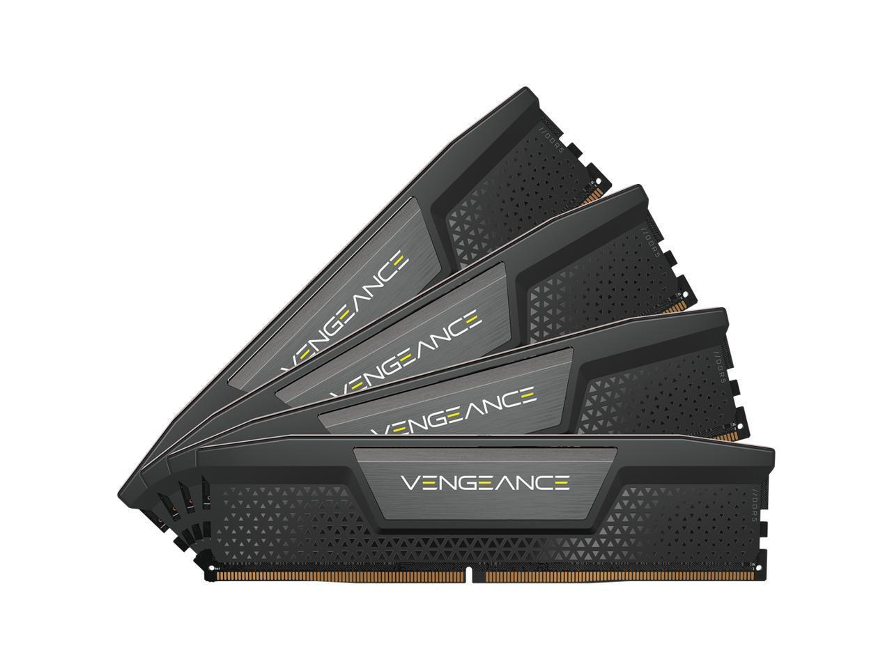 Corsair Vengeance DDR5 64GB RAM με 4x16GB Modules και Ταχύτητα 6400 για Desktop Κωδικός CMK64GX5M4B6400C32