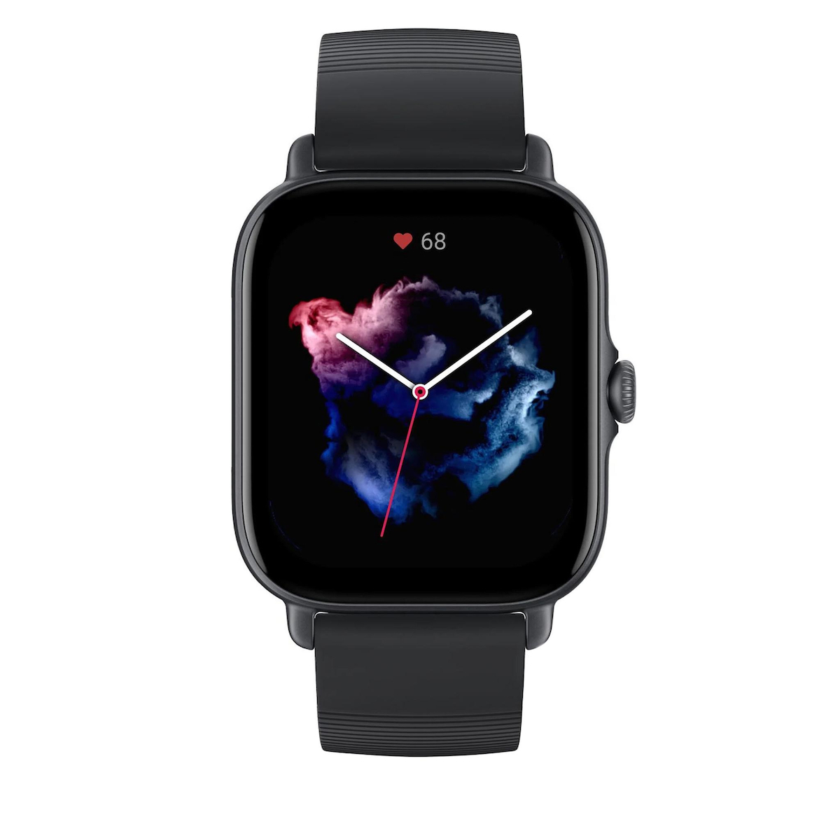 Amazfit GTS 3 Aluminium 43mm Αδιάβροχο Smartwatch με Παλμογράφο Graphite Black