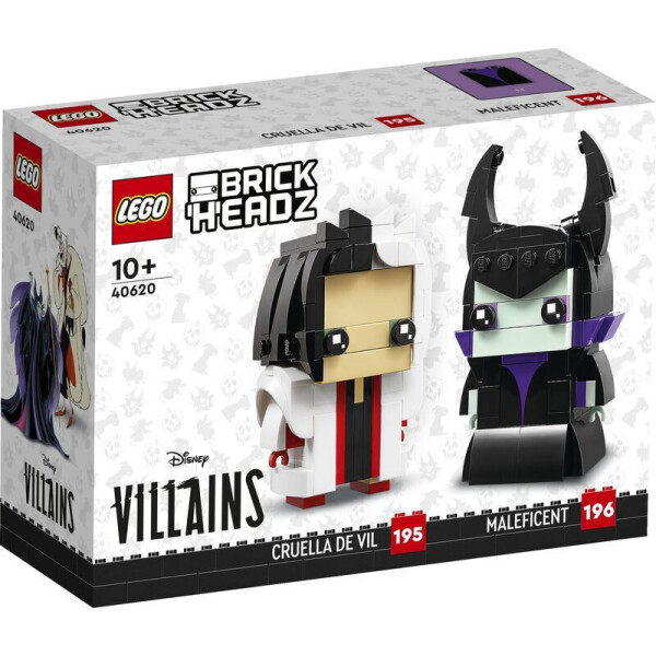 LEGO Brick Headz Cruela Maleficent για 10 ετών Ετών 320τμχ Κωδικός 40620