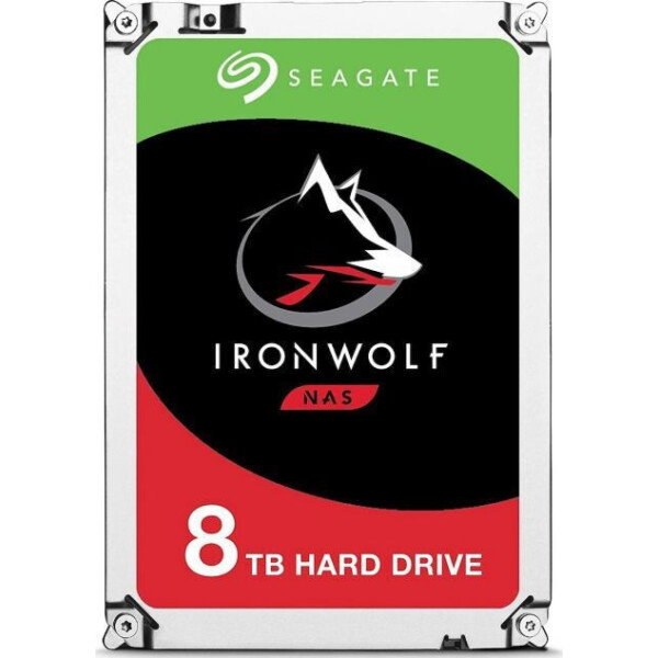 Seagate Ironwolf 8TB HDD Σκληρός Δίσκος 3.5 SATA III 5400rpm με 256MB Cache για NAS Κωδικός ST8000VN002