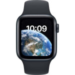 Apple Watch SE 2022 Cellular Aluminium 40mm Αδιάβροχο με eSIM και Παλμογράφο Midnight with Midnight Sport Band