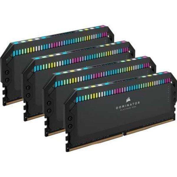 Corsair Dominator Platinum RGB DDR5 64GB RAM με 4x16GB Modules και Ταχύτητα 6200 για Desktop Κωδικός CMT64GX5M4B6200C32
