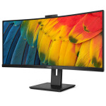 Philips 34B1U5600CH Ultrawide VA Curved Monitor 34 QHD 3440x1440 με Χρόνο Απόκρισης 4ms GTG