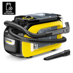 Karcher SE 3-18 Compact Επαναφορτιζόμενη Σκούπα Υγρών / Στερεών Χωρίς Φορτιστή και Μπαταρία με Πλαστικό Κάδο 1.9lt Κωδικός 1.081-500.0