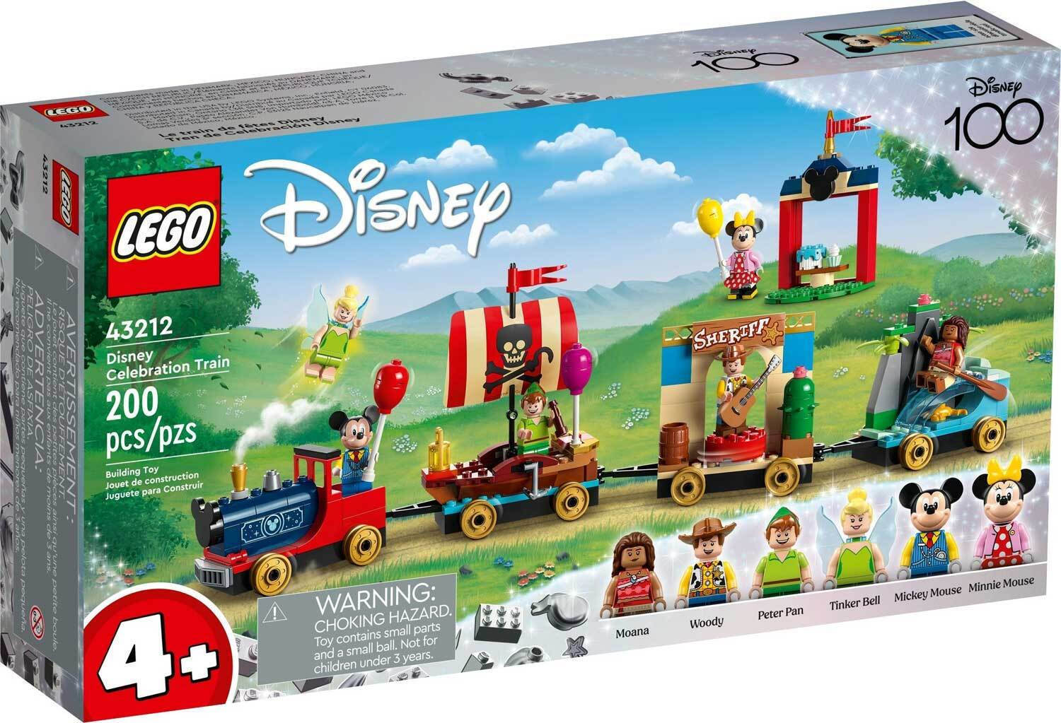 LEGO Disney Celebration Train για 4 ετών Ετών Κωδικός 43212