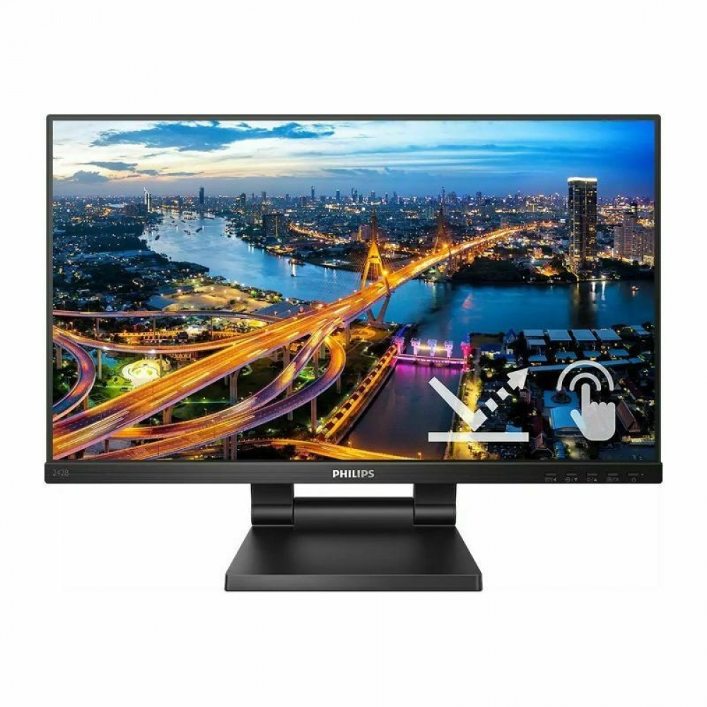Philips B-Line 242B1TC IPS Touch Monitor 23.8 FHD 1920x1080 με Χρόνο Απόκρισης 4ms GTG