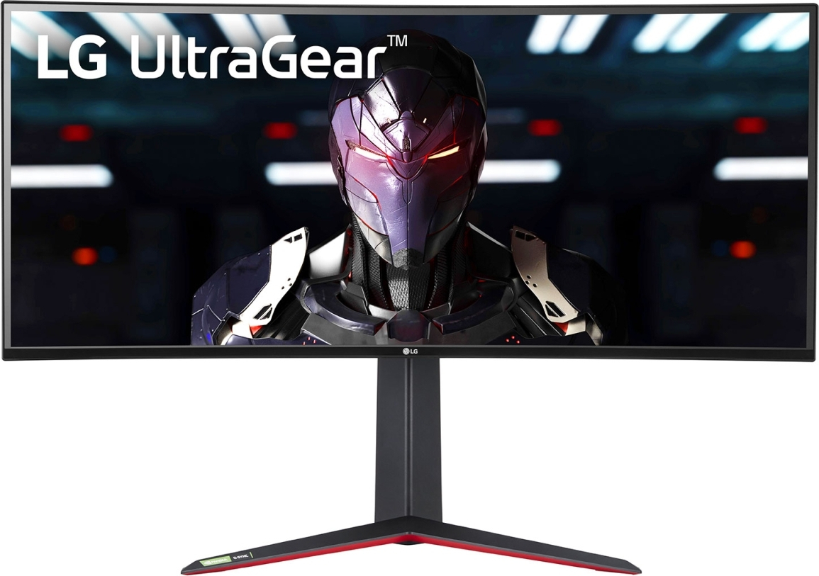 LG UltraGear 34GN850P-B Ultrawide IPS HDR Curved Gaming Monitor 34 QHD 3440x1440 144Hz με Χρόνο Απόκρισης 1ms GTG