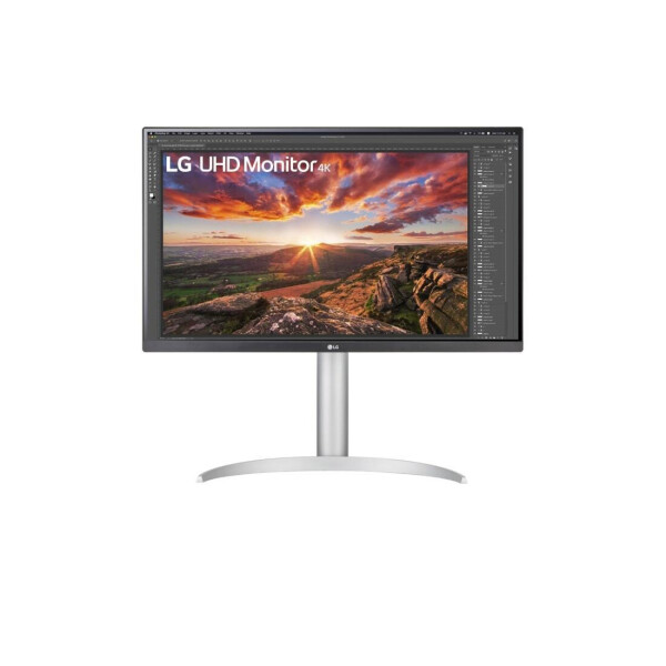 LG 27UP85NP-W IPS HDR Monitor 27 4K 3840x2160 με Χρόνο Απόκρισης 5ms GTG