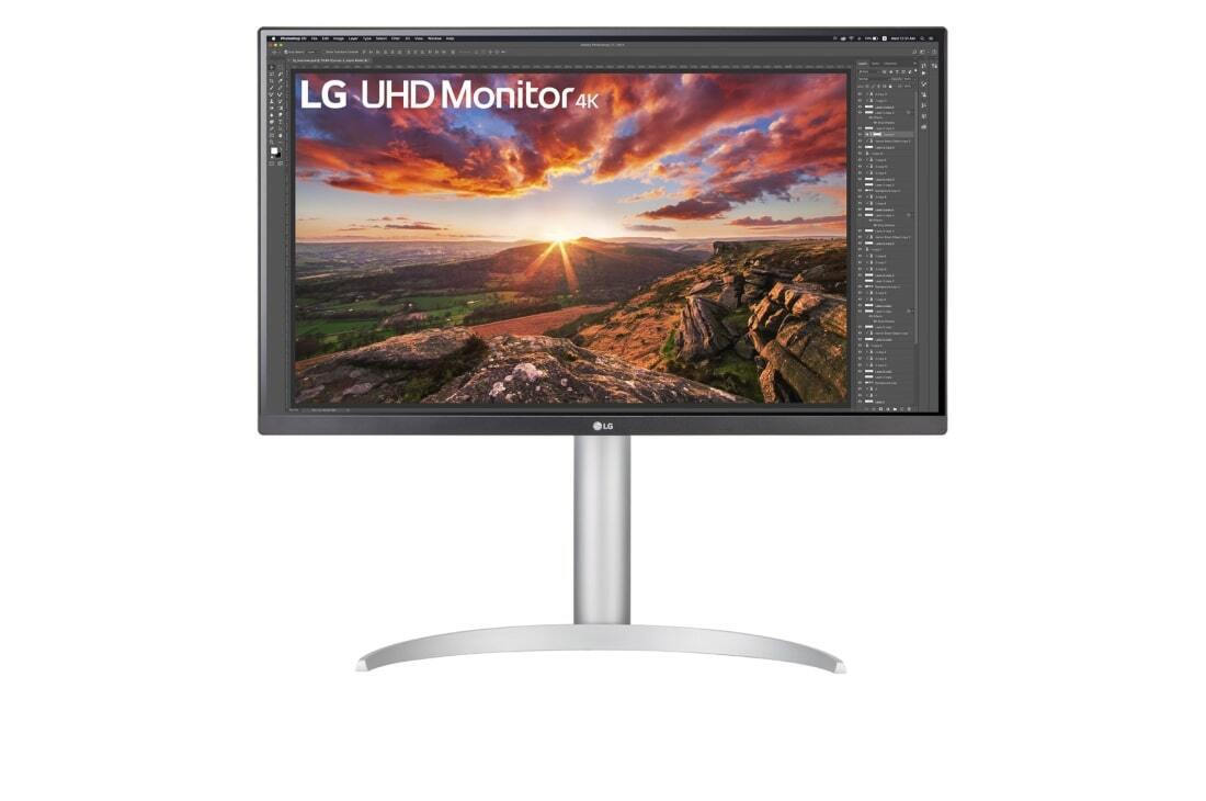 LG 27UP85NP-W IPS HDR Monitor 27 4K 3840x2160 με Χρόνο Απόκρισης 5ms GTG