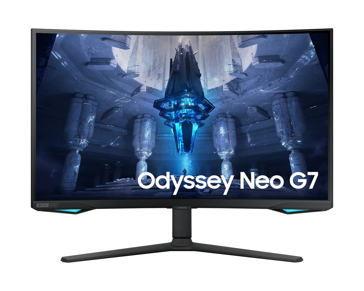 Samsung Odyssey Neo G7 S32BG750NP VA HDR Curved Gaming Monitor 32 4K 3840x2160 165Hz με Χρόνο Απόκρισης 1ms GTG