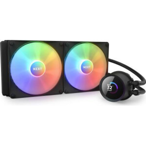 NZXT Kraken 280 RGB Υδρόψυξη Επεξεργαστή Διπλού Ανεμιστήρα 140mm για Socket AM4/AM5/1700/1200/115x