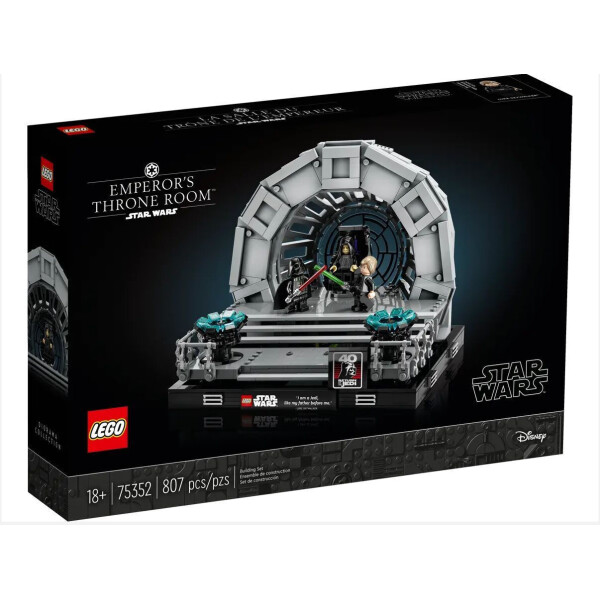 LEGO Star Wars Emperors Throne Room Diorama για 18 ετών Ετών Κωδικός 75352