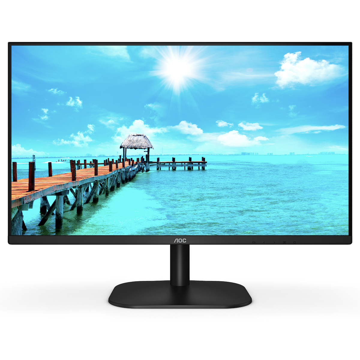 AOC 24B2XHM2 VA Monitor 23.8 FHD 1920x1080 με Χρόνο Απόκρισης 4ms GTG