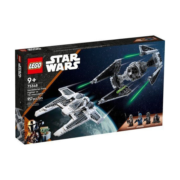 LEGO Star Wars Mandalorian Fang Fighter για 9 ετών Ετών Κωδικός 75348