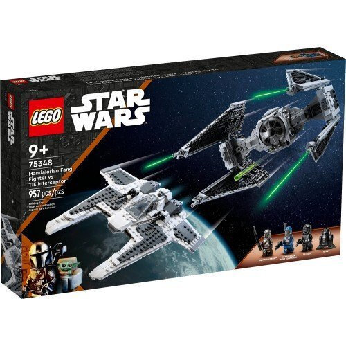 LEGO Star Wars Mandalorian Fang Fighter για 9 ετών Ετών Κωδικός 75348