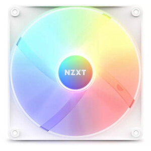 NZXT F140 RGB Core Case Fan με Σύνδεση 4-Pin PWM Λευκό
