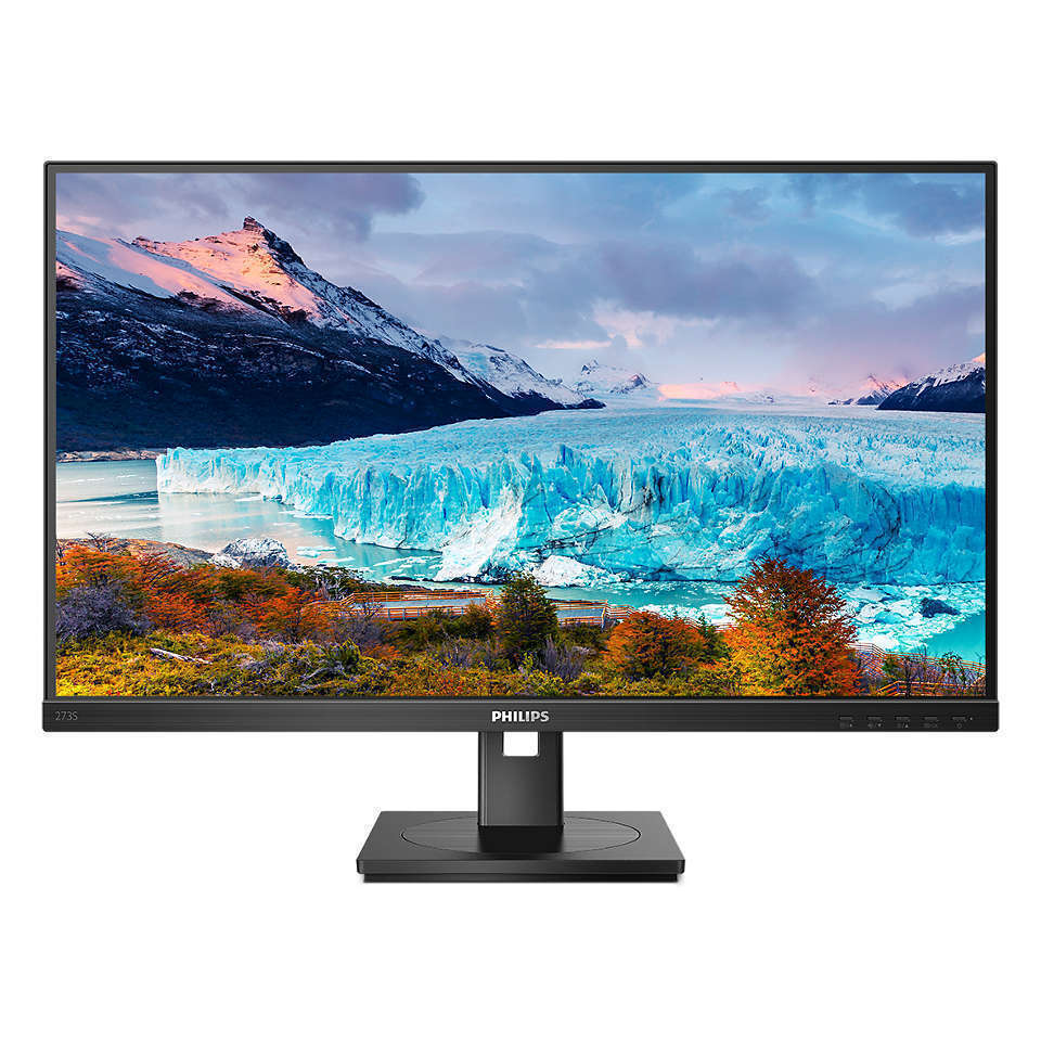 Philips S Line 273S1 IPS Monitor 27 FHD 1920x1080 με Χρόνο Απόκρισης 4ms GTG