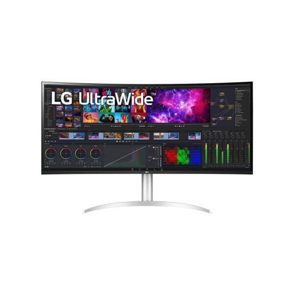 LG 40WP95XP-W Ultrawide IPS HDR Curved Monitor 39.7 5120x2160 με Χρόνο Απόκρισης 5ms GTG