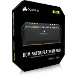 Corsair Dominator Platinum RGB DDR5 64GB RAM με 2x32GB Modules και Ταχύτητα 6600 για Desktop Κωδικός CMT64GX5M2B6600C32