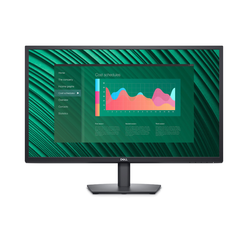 Dell E2723H VA Monitor 27 FHD 1920x1080 με Χρόνο Απόκρισης 8ms GTG
