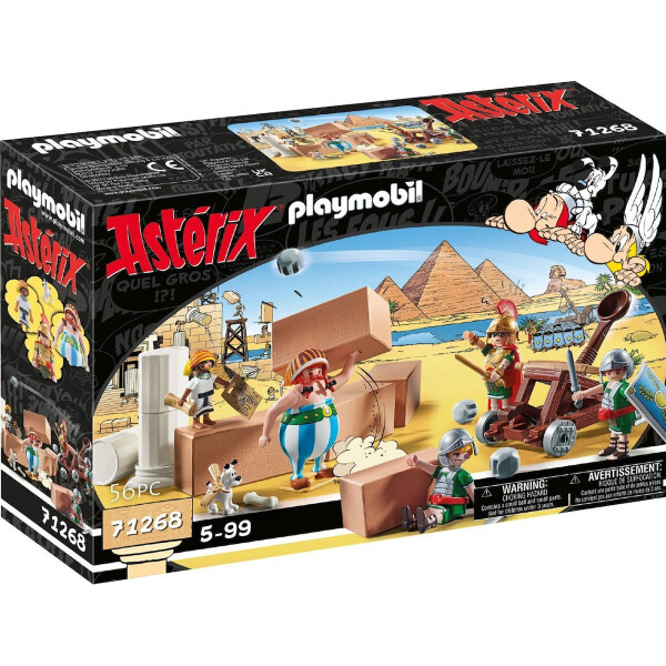 Playmobil Asterix Ο Νουμερομπίς και η Κατασκευή του Παλατιού για 5-99 ετών